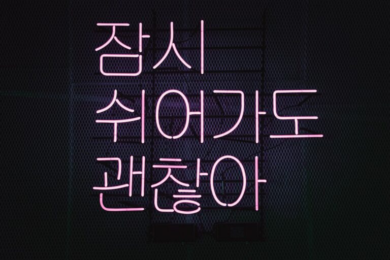 Neon nightlife sign in Seoul, illustrative of Korean coin karaoke