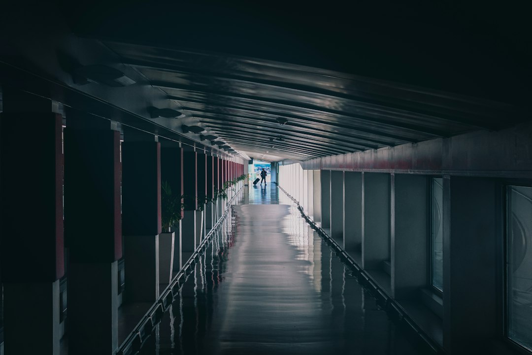 Incheon International Airport terminal, illustrating coat storage services