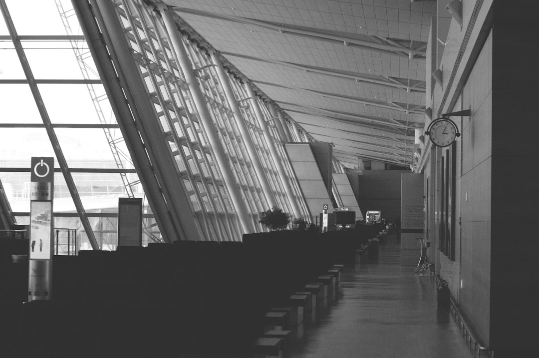 Train station representing travel to South Korea