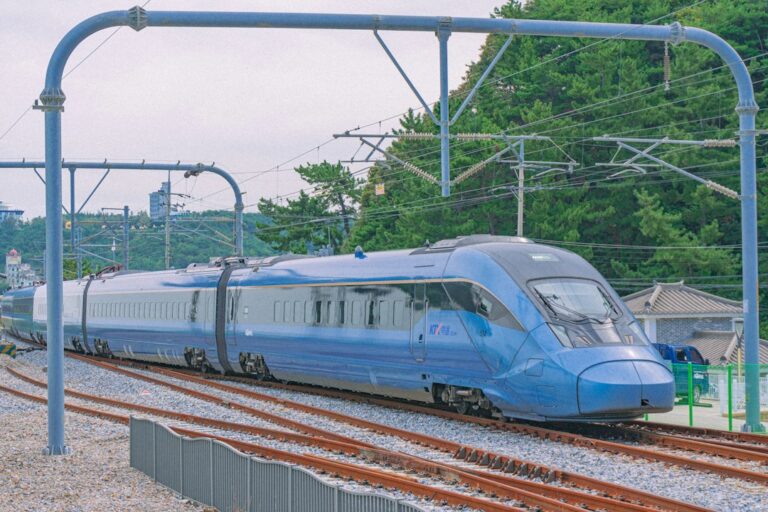 High-speed train in South Korea