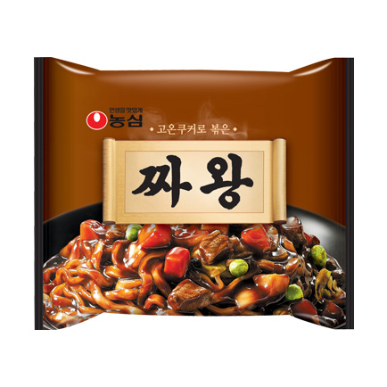 Nongshim Jjawang premium black bean noodles package