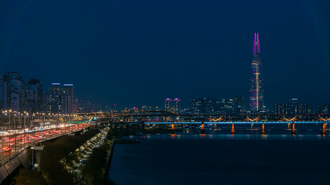 Night view of Seoul and the Han River